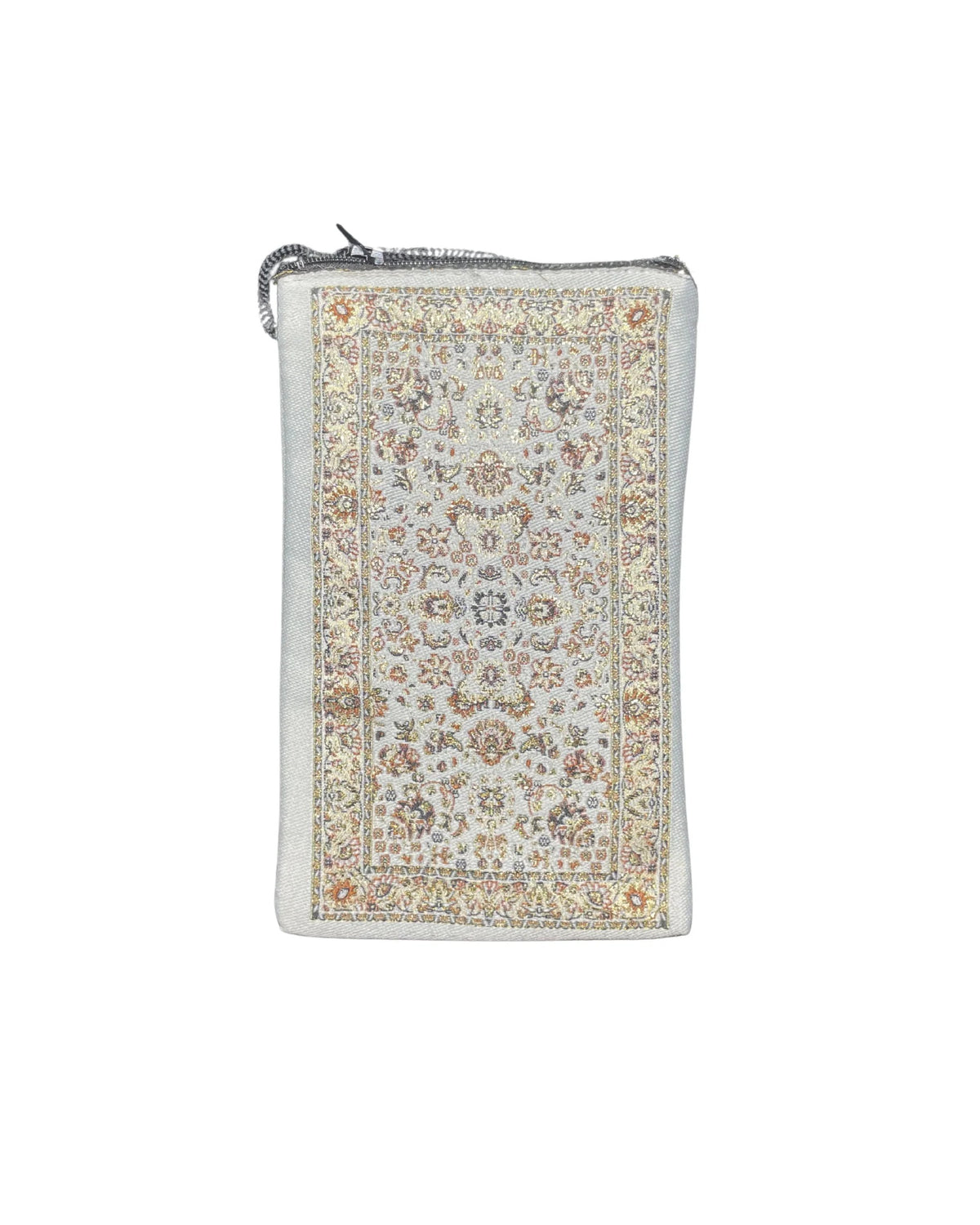 Große Tasche Grau/Beige