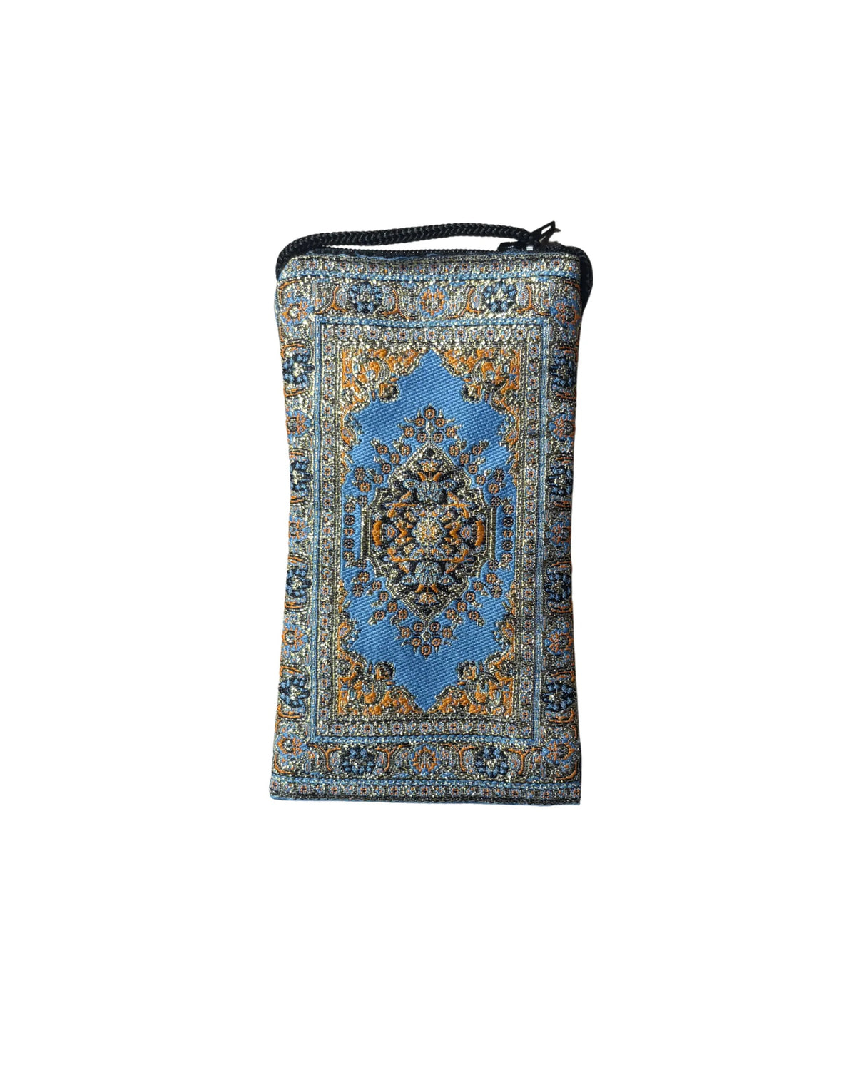 Kleine Tasche Blau/Gold